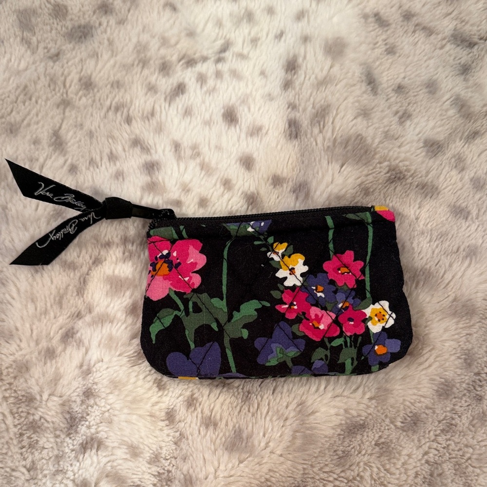 Vera Bradley Multicolor Floral Coin Purse